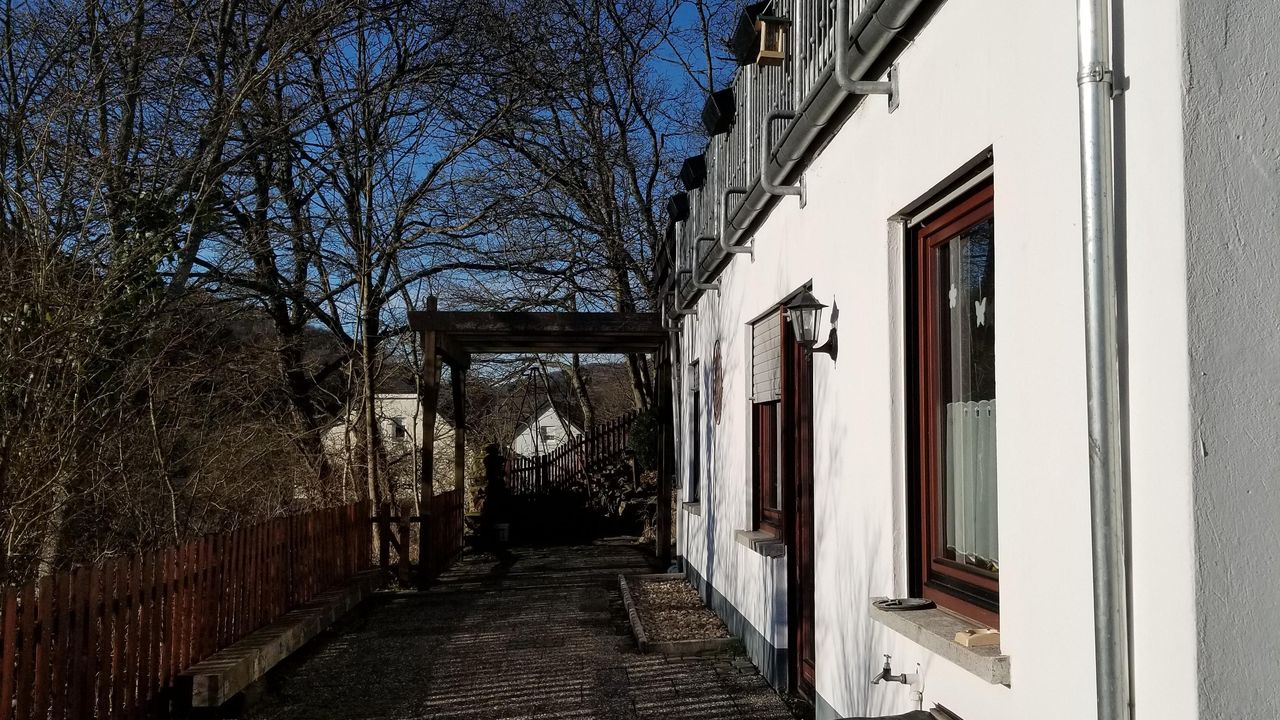 Blick auf Wohnung mit Terrasse Blick auf Wohnung mit Terrasse